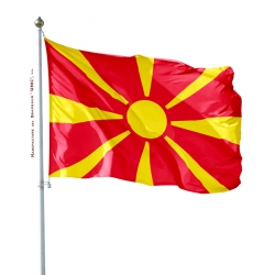 Pavillon Macedoine un drapeau du monde Drapeaux Unic