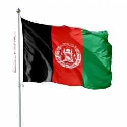 Pavillon Afghanistan drapeau du monde Unic