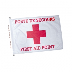 Pavillon poste de secours Drapeaux Unic