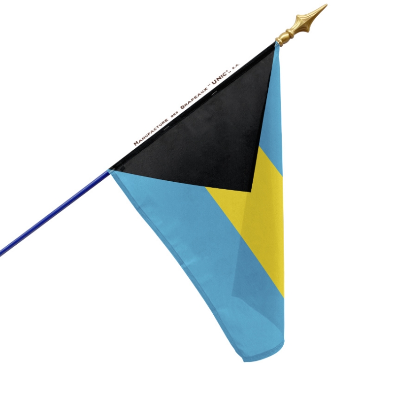 Drapeau Bahamas drapeau du monde Unic