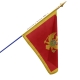 Drapeau Monténégro par Unic fabricant de drapeaux en France