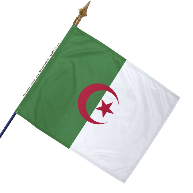 Drapeau Algerie drapeau pays disponible en plusieurs tailles