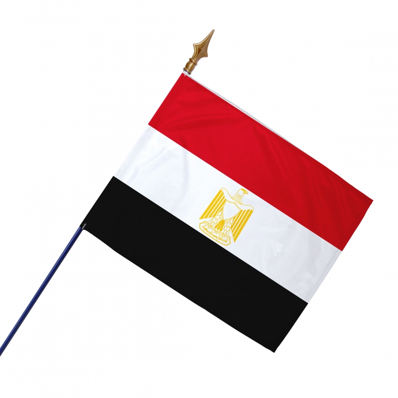 Drapeau Egypte drapeau du monde disponible en plusieurs tailles