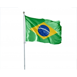 Pavillon Brésil drapeau du monde Unic