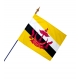 Drapeau Brunei drapeau du monde Unic