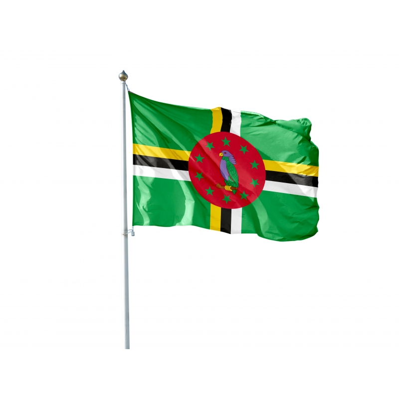 Pavillon Dominique drapeau pays Unic
